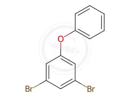 Chemical structure of 3,5-Dibromodiphenyl Ether