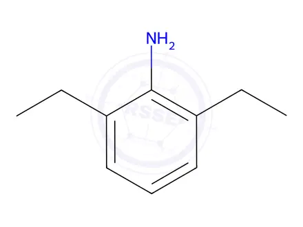 Chemical structure of 2,6-Diethylaniline