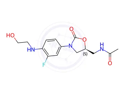 Chemical structure of Linezolid Impurity 211