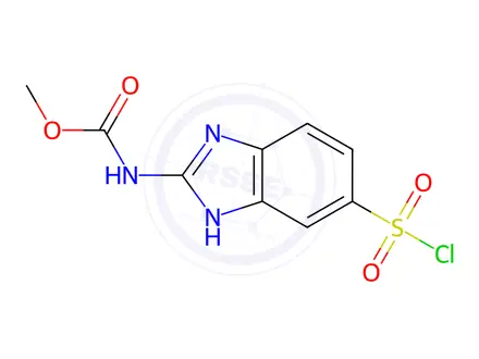 Chemical structure of Albendazole Chlorosulfonyl Analog