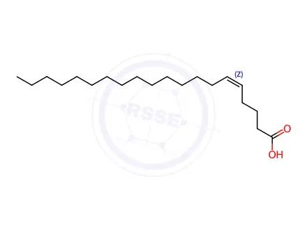 Chemical structure of cis-5-Eicosenoic Acid