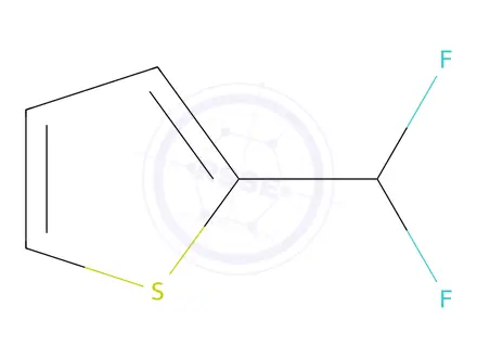 Chemical structure of 2-(Difluoromethyl)thiophene