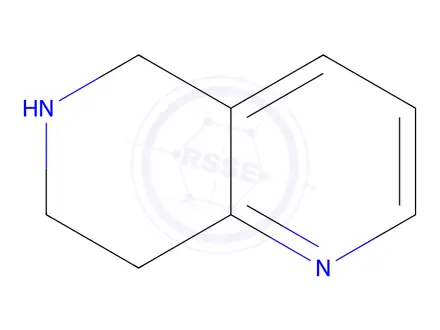 Chemical structure of 5,6,7,8-Tetrahydro-1,6-naphthyridine