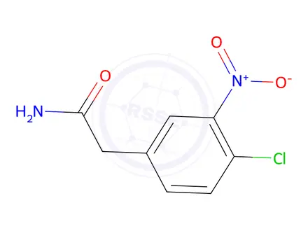 Chemical structure of 2-(4-Chloro-3-nitrophenyl)acetamide