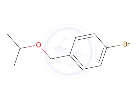 Chemical structure of 1-Bromo-4-[(propan-2-yloxy)methyl]benzene