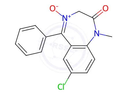 Chemical structure of Diazepam Impurity 18