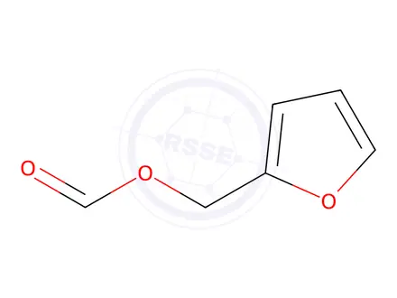 Chemical structure of Formic acid furfuryl ester