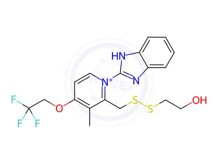 Chemical structure of Lansoprazole Impurity 133