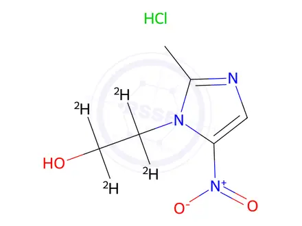 Chemical structure of Metronidazole-d