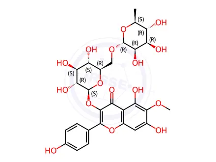 Chemical structure of rutinoside