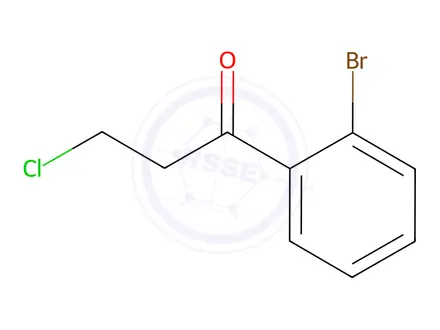 Chemical structure of 2-Bromophenyl 2-chloroethyl ketone