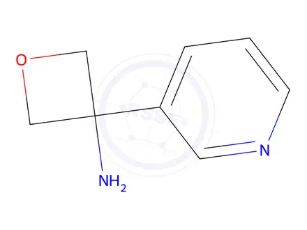 Chemical structure of 3-(Pyridin-3-yl)oxetan-3-amine