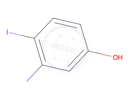 Chemical structure of 3-Amino-4-iodophenol