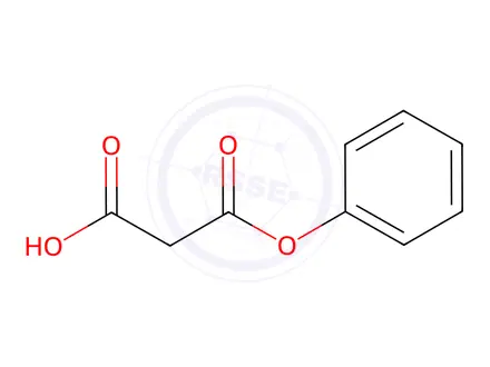 Chemical structure of MONOPHENYL MALONATE