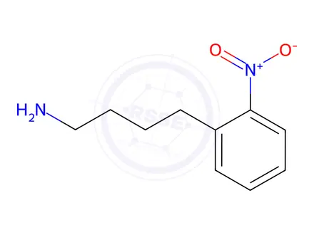 Chemical structure of 4-(2-nitrophenyl)butan-1-amine