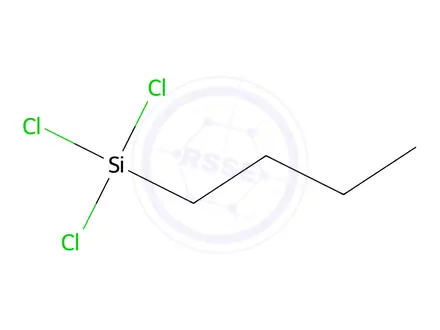Chemical structure of Butyltrichlorosilane