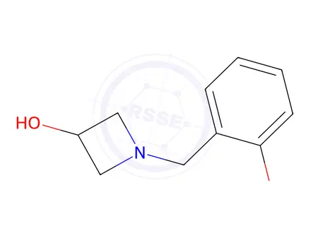 Chemical structure of 1-[(2-Methoxyphenyl)methyl]azetidin-3-ol