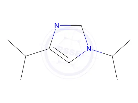 Chemical structure of 1H-Imidazole,1,4-bis(1-methylethyl)-(9CI)