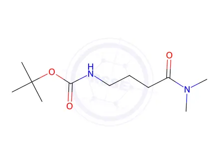 Chemical structure of tert-Butyl [4-(dimethylamino)-4-oxobutyl]carbamate
