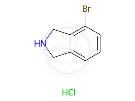 Chemical structure of 4-Bromoisoindoline Hydrochloride