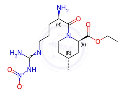 Chemical structure of Argatroban Impurity 188