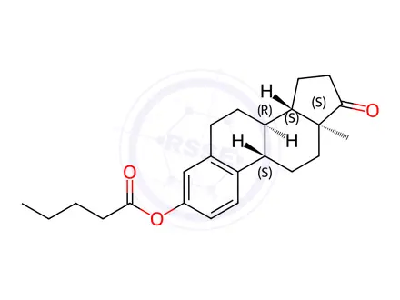 Chemical structure of Estrone 3-Valerate