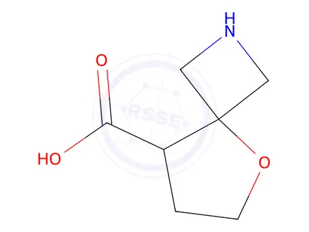 Chemical structure of 5-Oxa-2-azaspiro[3.4]Octane-8-carboxylic acid
