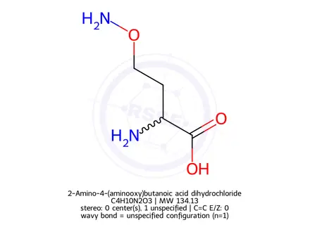 Chemical structure of O-Aminohomoserine