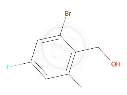 Chemical structure of (2,6-Dibromo-4-Fluorophenyl)Methanol