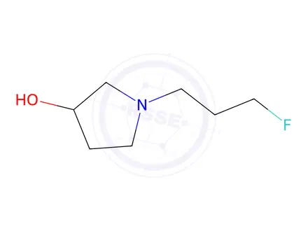 Chemical structure of 1-(3-Fluoropropyl)pyrrolidin-3-ol