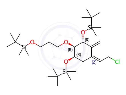 Chemical structure of Eldecalcitol Impurity 92