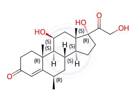 Chemical structure of Methylprednisolone Impurity 77