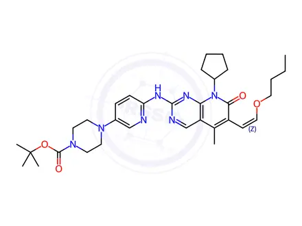 Chemical structure of Palbociclib Impurity 183