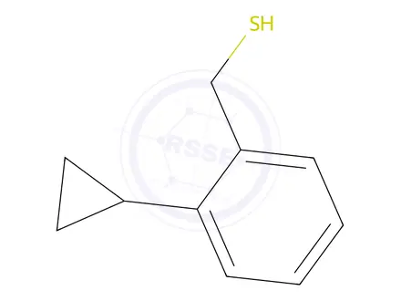 Chemical structure of (2-cyclopropylphenyl)methanethiol