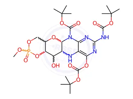 Chemical structure of Fosdenopterin Impurity 29