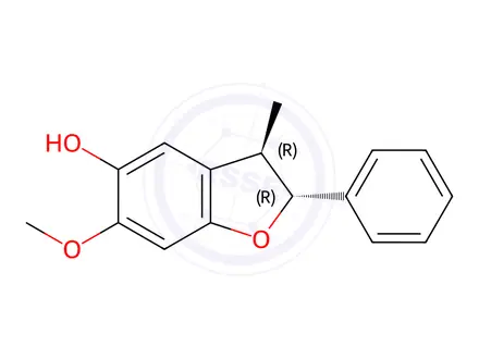 Chemical structure of Obtusafuran