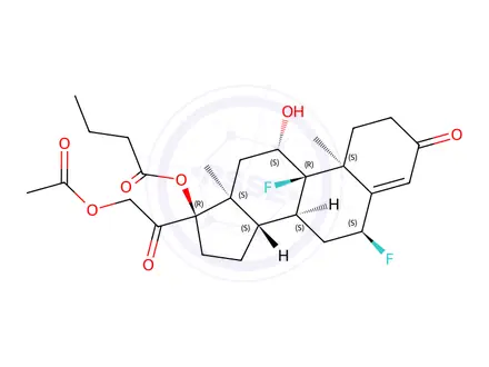 Chemical structure of Difluprednate Impurity 21