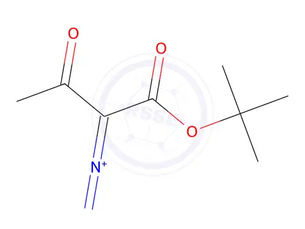 Chemical structure of 2-Diazoacetoacetic acid tert-butyl ester