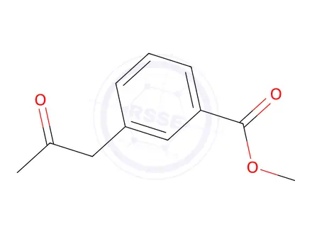 Chemical structure of 3-Methoxycarbonylphenylacetone