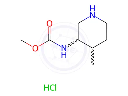 Chemical structure of Tofacitinib Citrate Impurity 77 Hydrochloride