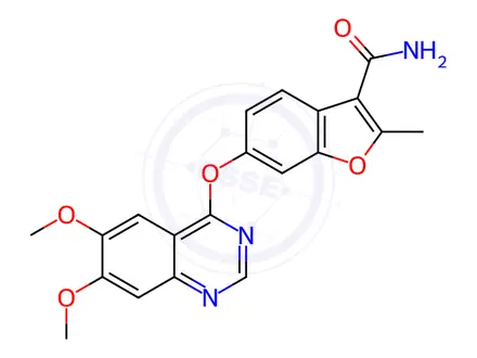 Chemical structure of Fruquintinib Impurity 46