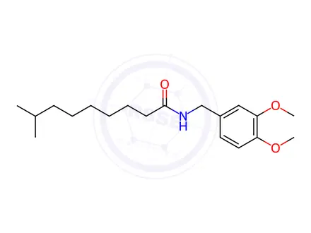 Chemical structure of Zucapsaicin Impurity 134