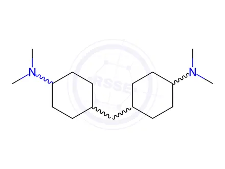Chemical structure of 4,4'-Methylenebis[N,N-dimethylcyclohexanamine]
