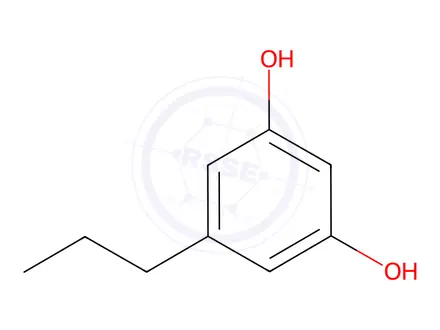 Chemical structure of 5-Propylbenzene-1,3-diol