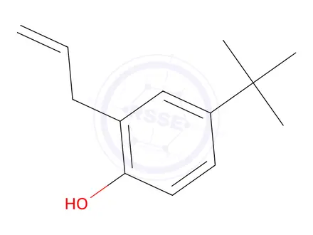 Chemical structure of 2-Allyl-4-(tert-butyl)phenol