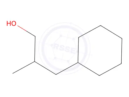 Chemical structure of 3-cyclohexyl-2-methylpropan-1-ol