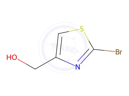 Chemical structure of 2-Bromothiazole-4-methanol