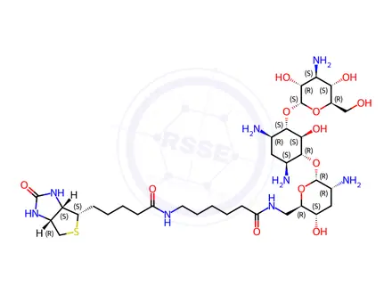 Chemical structure of Biotin Impurity 93