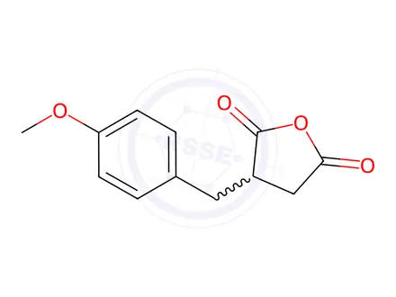 Chemical structure of Enterolactone Impurity 3