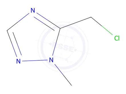 Chemical structure of 5-CHLOROMETHYL-1-METHYL-1H-[1,2,4]TRIAZOLE